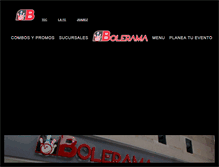 Tablet Screenshot of bolerama.com